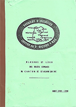 Histoire des Blasons de la Mayenne